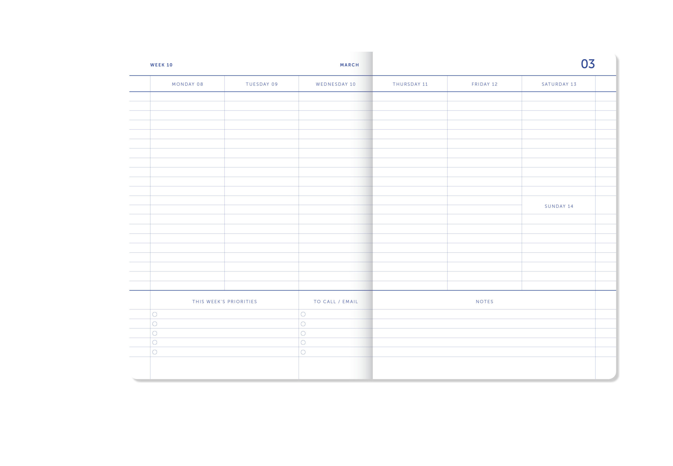 my-journal-diary-2027-delft-blue-tagebuch-kalender image 3