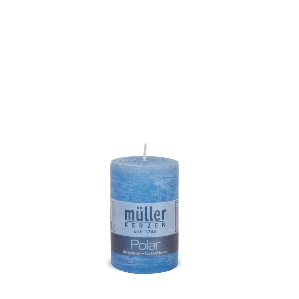 m-ller-polarkerzen-raureif-stumpenkerze-durchgef-rbt-90-58 image 4