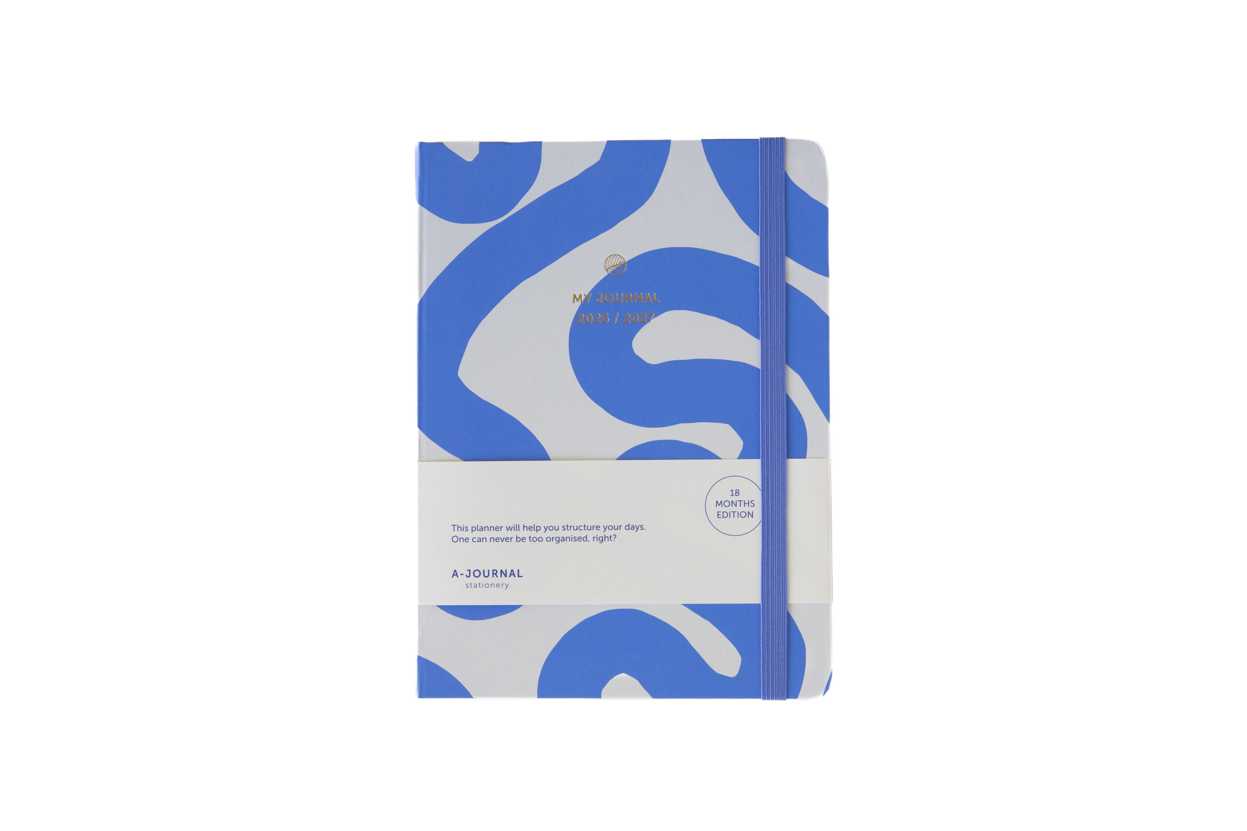 a-journal-my-journal-18-months-diary-2026-2027-terminkalender-flow-blue image 1