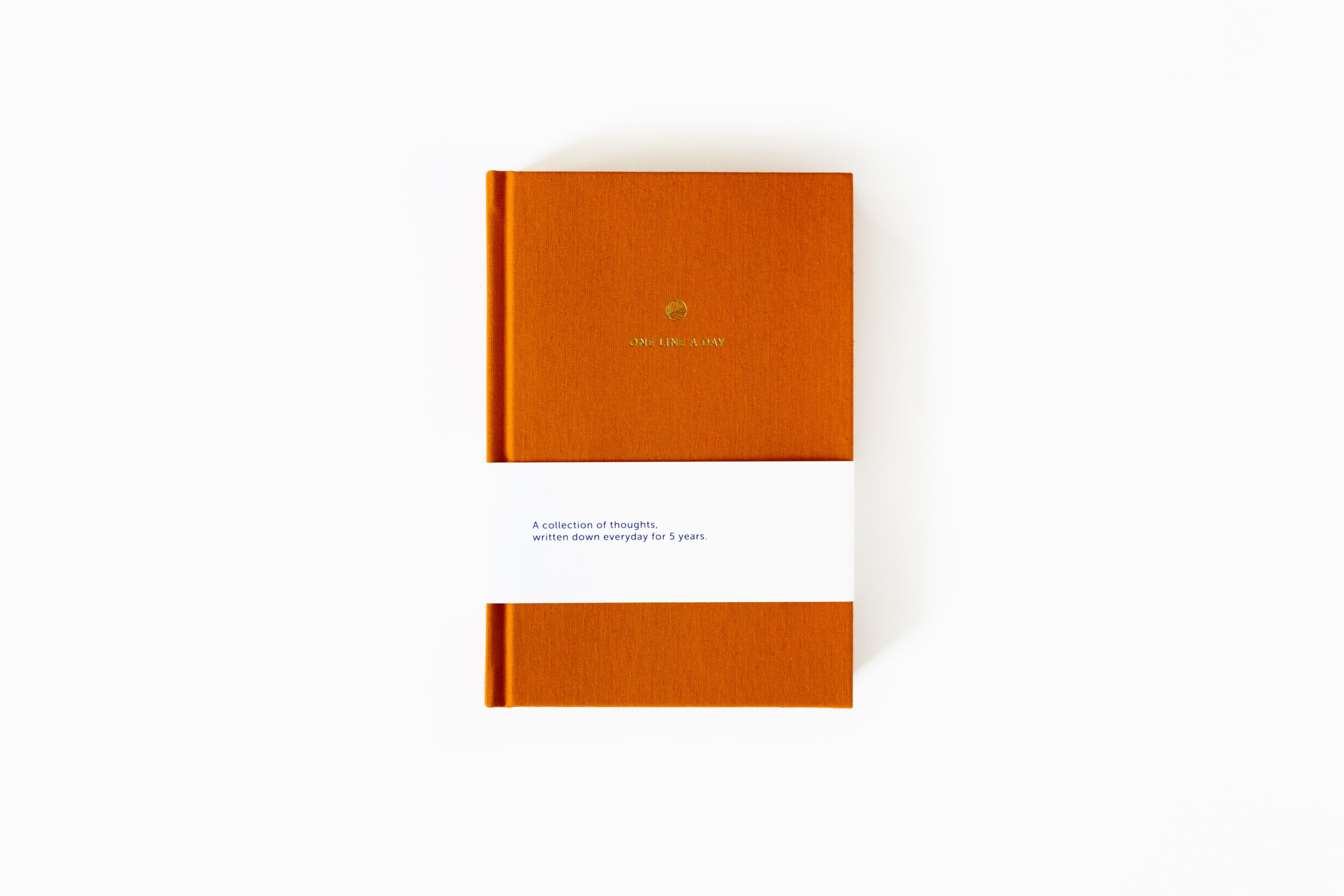 a-journal-one-line-a-day-tagebuch-orange image 3