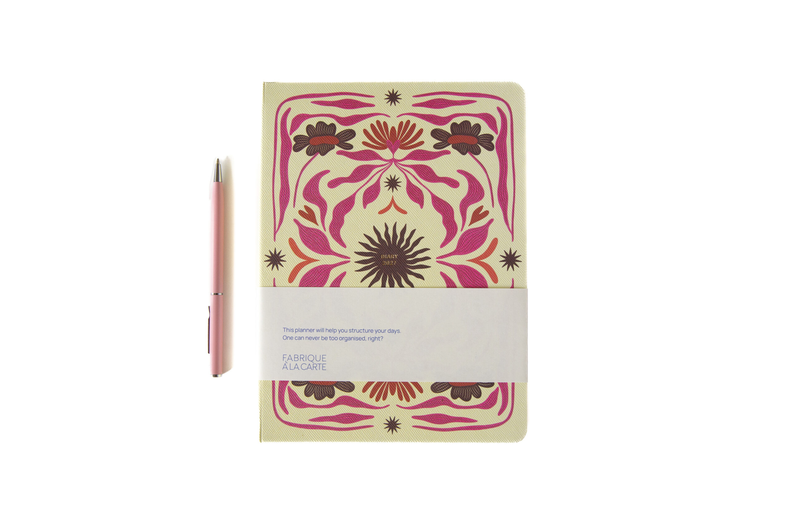a-journal-fabrique-diary-2027-tagebuch-sun-vanille image 4