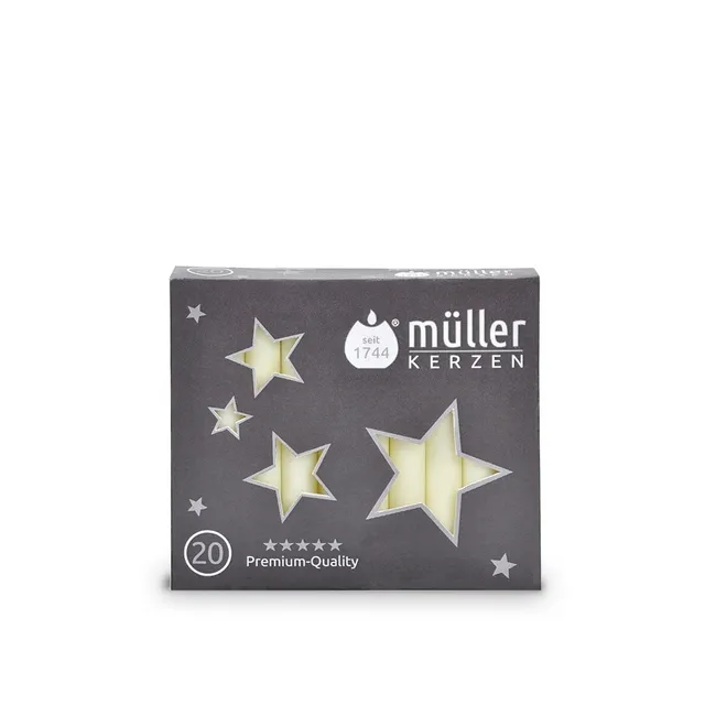 m-ller-kerzen-weihnachten-baumlichte-20er-creme image 1