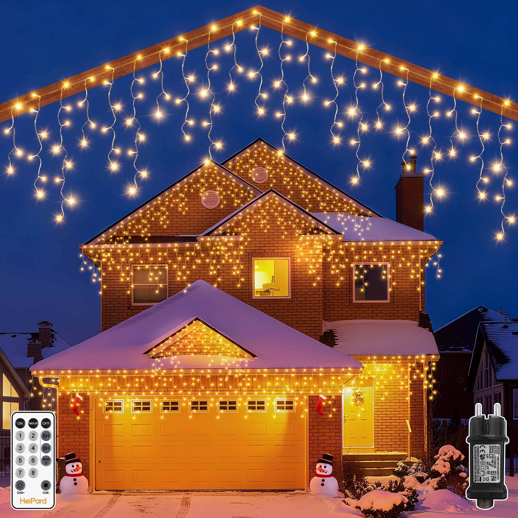 heipard-led-eiszapfen-hp-isl-108-lichterkette-warmwei-3m image 2