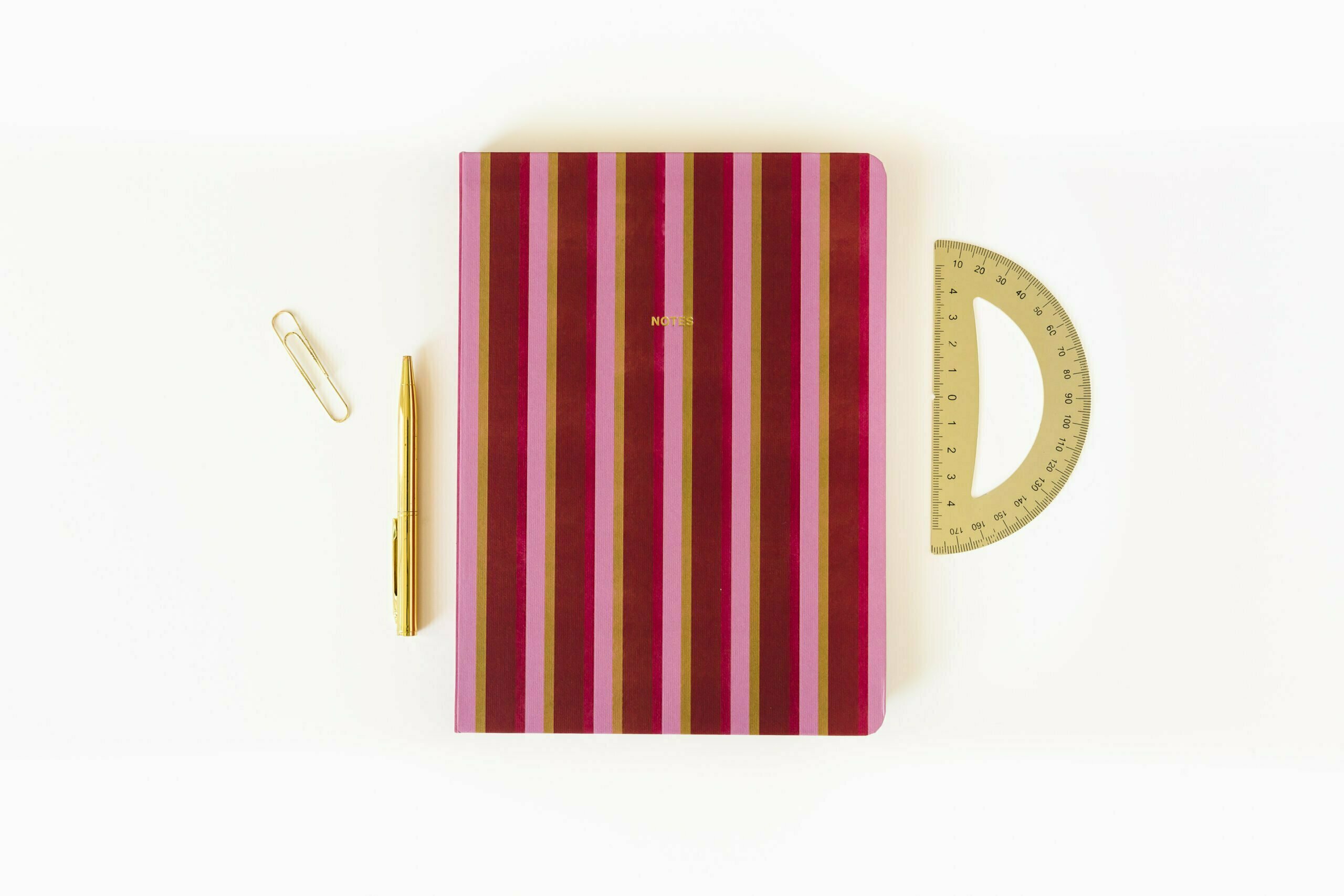 a-journal-notebook-stripes-notizbuch-gestreift image 2