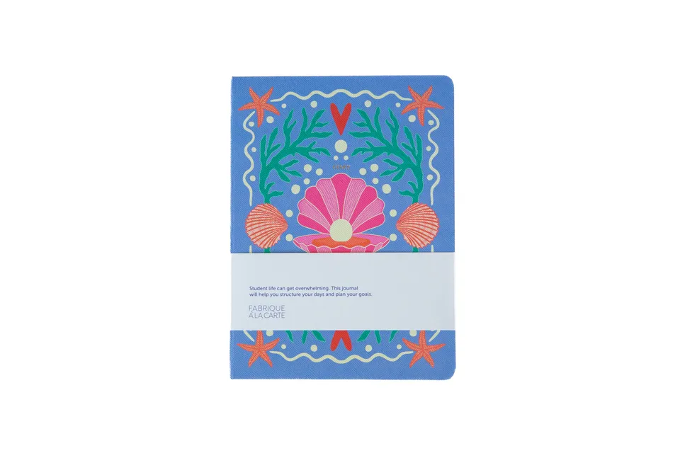 a-journal-fabrique-school-diary-2027-shell-lavender image 1