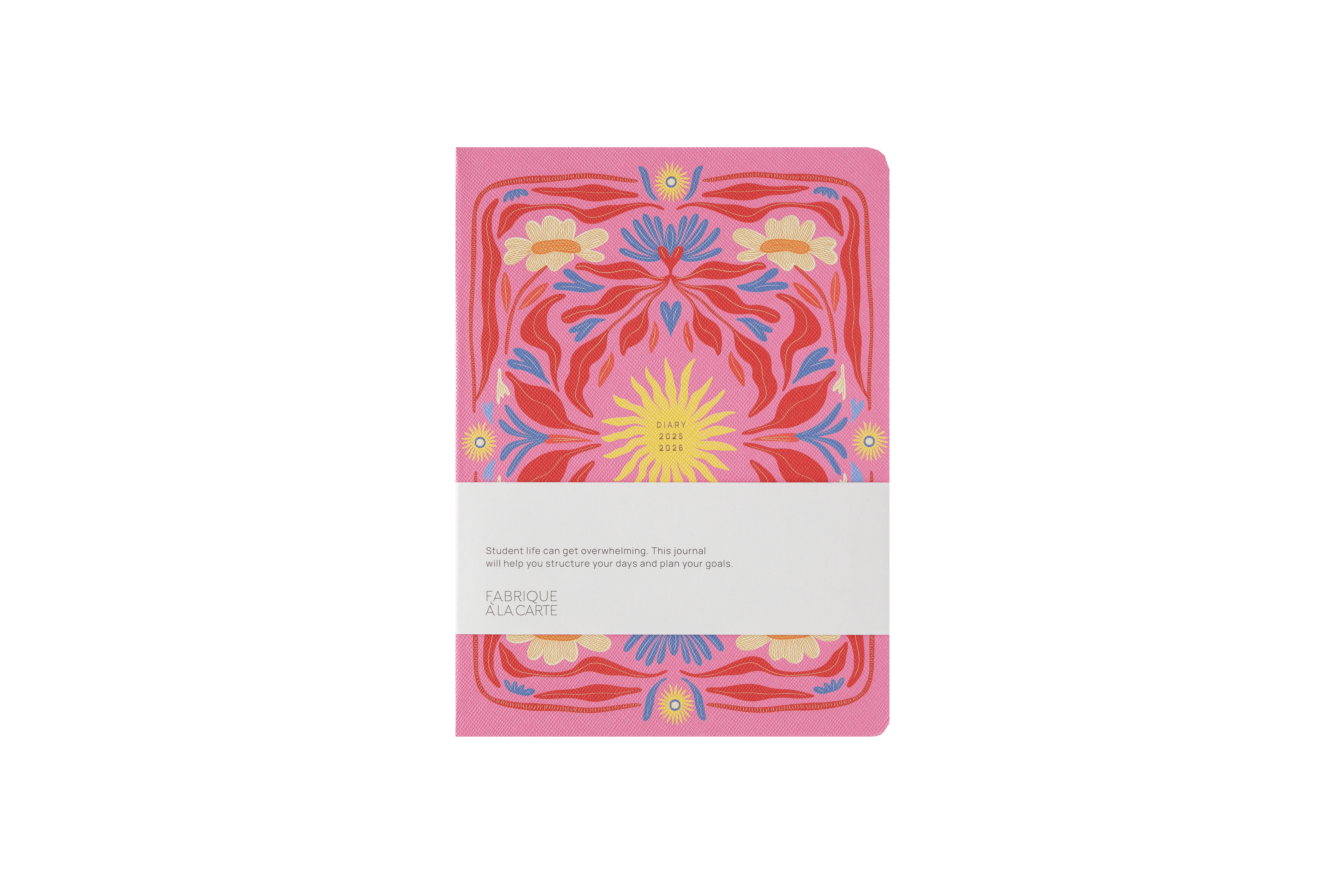 a-journal-fabrique-school-diary-2025-2026-schulkalender-sun-pink image 1