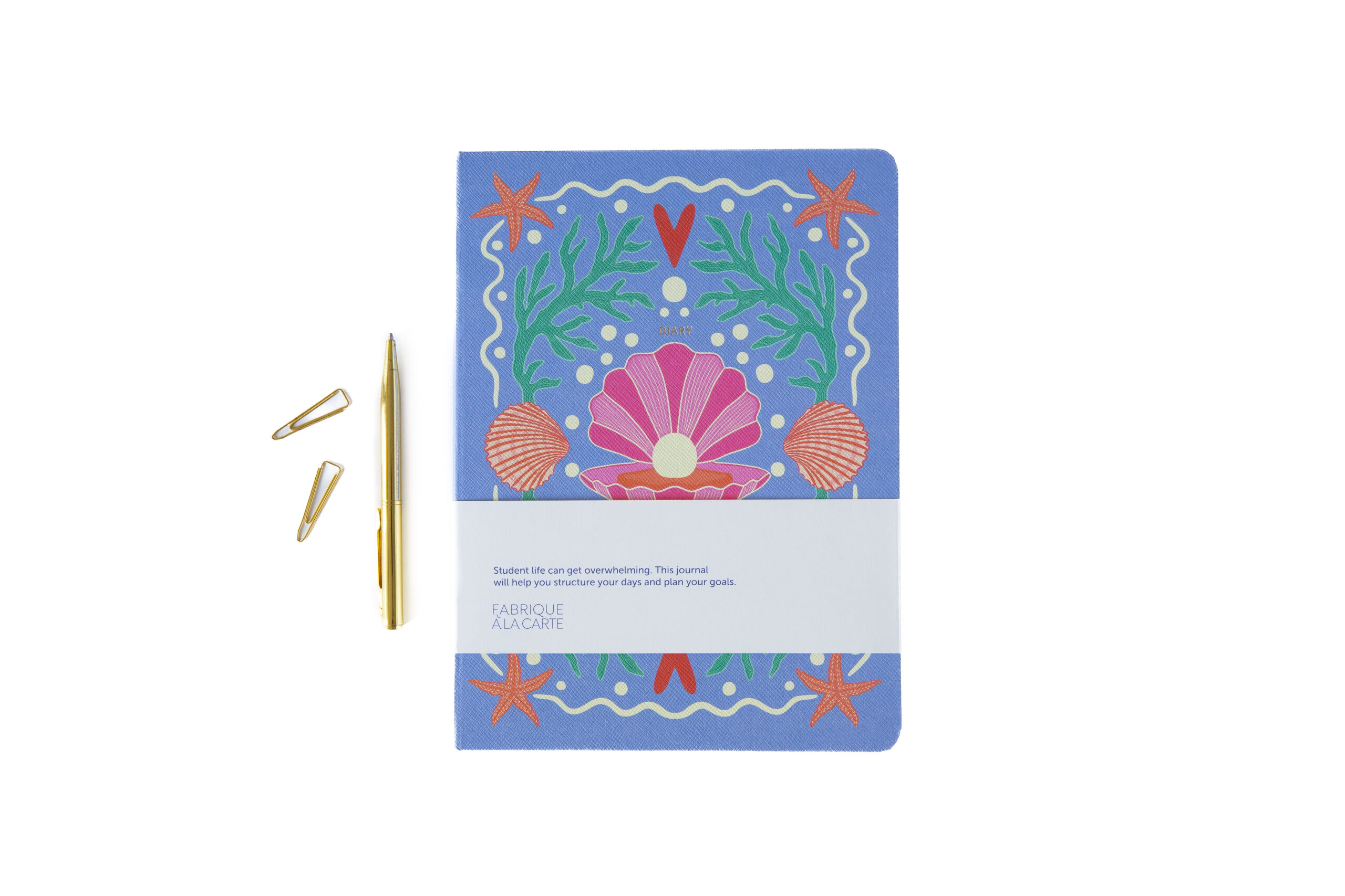 a-journal-fabrique-school-diary-2027-shell-lavender image 5