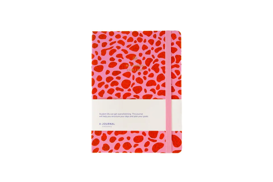 a-journal-my-journal-school-diary-2026-2027-schulkalender-leopard image 1