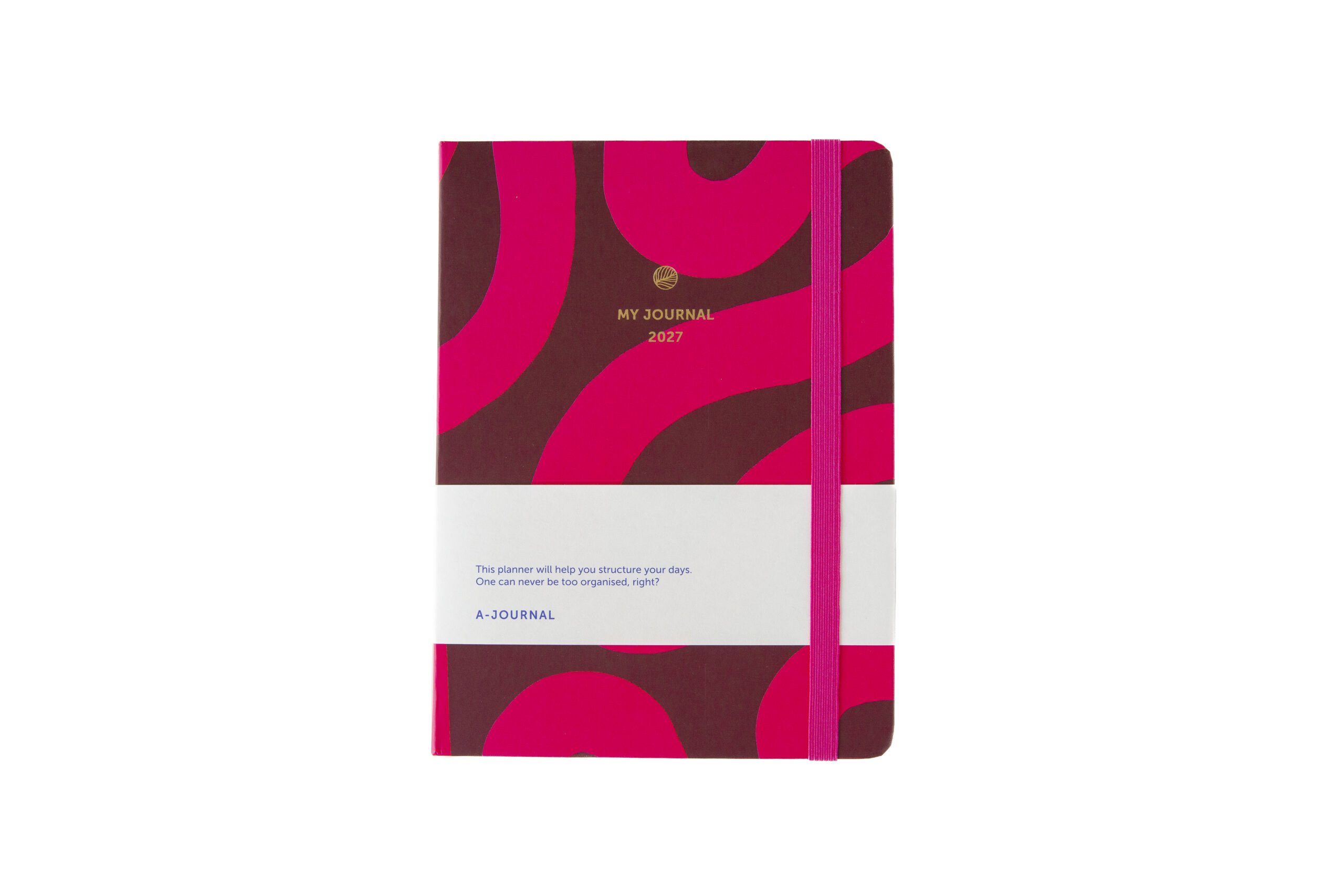 a-journal-my-journal-diary-2027-tagebuch-fuchsia-pink image 1