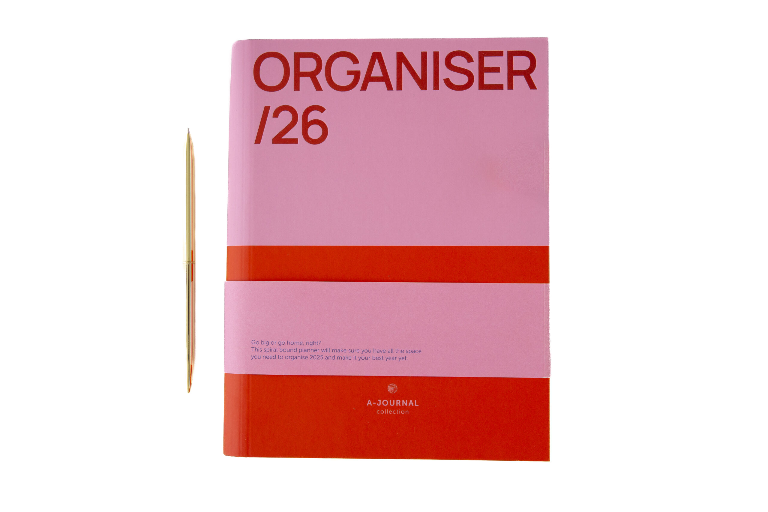 a-journal-spiral-organiser-2026-kalender-pink-rot image 5