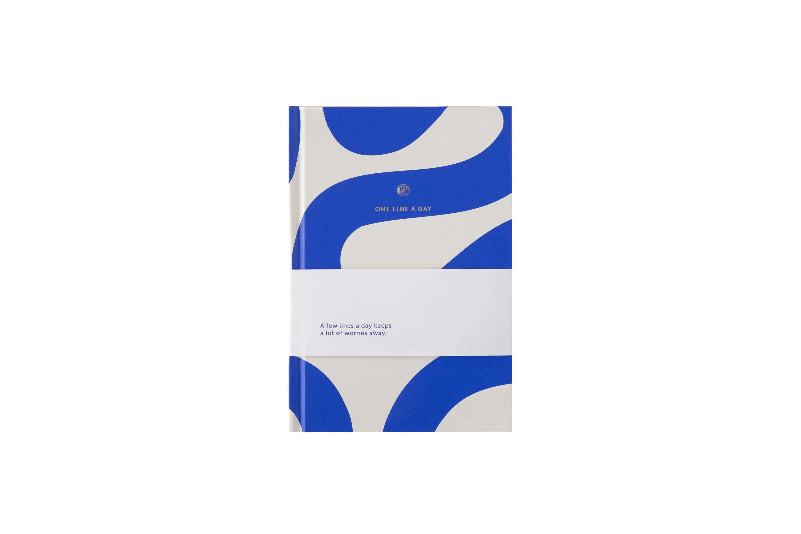 a-journal-one-line-a-day-flow-blue-tagebuch-5-jahre image 1