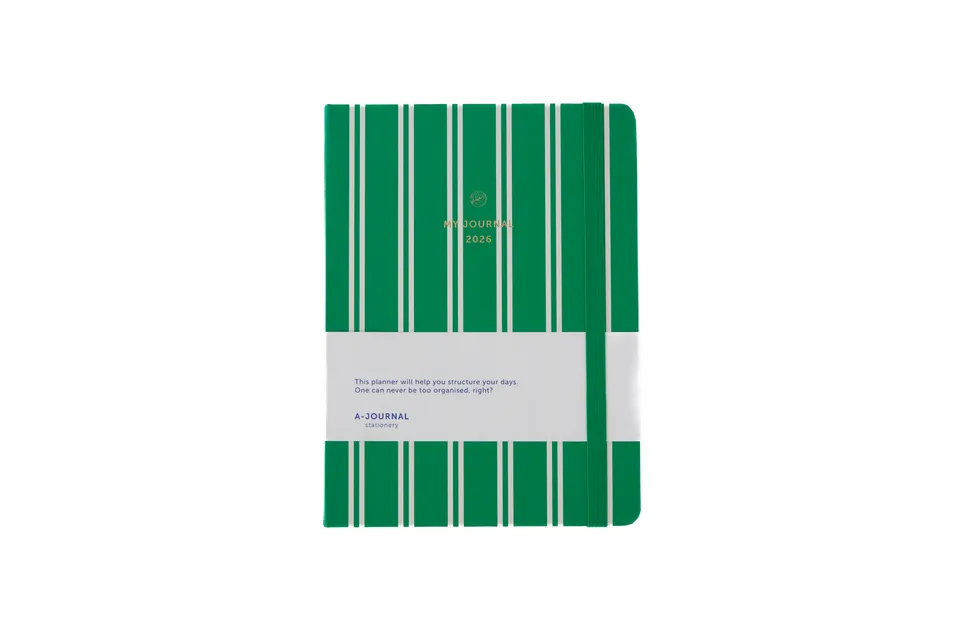 a-journal-my-journal-2026-stripes-green-tagebuch-gr-n image 1