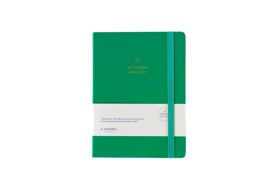 a-journal-my-journal-18-monate-terminkalender-2026-2027-smaragdgr-n image 1