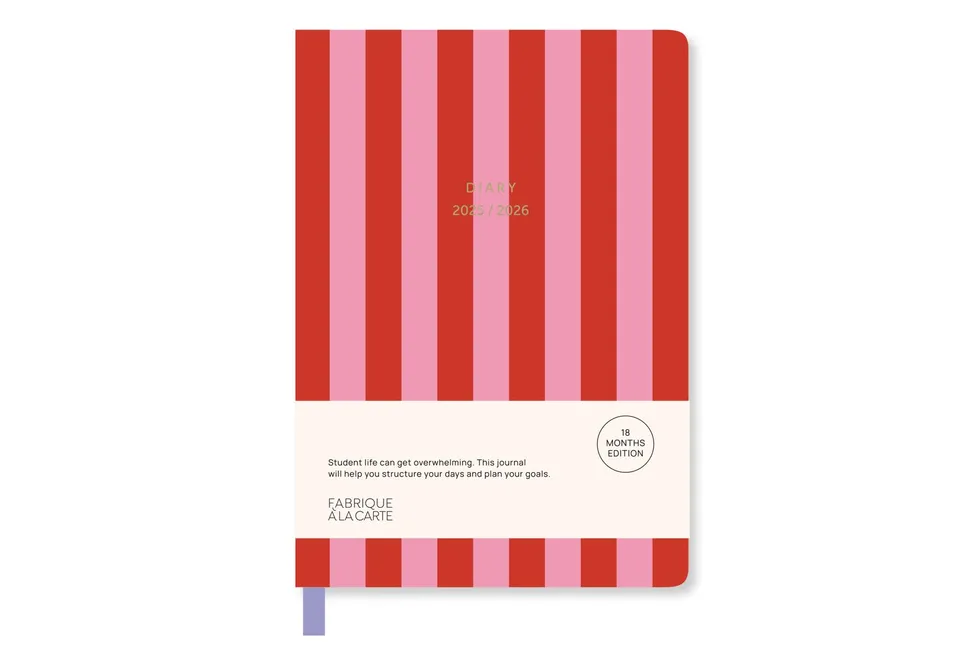 a-journal-fabrique-school-diary-2025-2026-pink-18-monate image 1