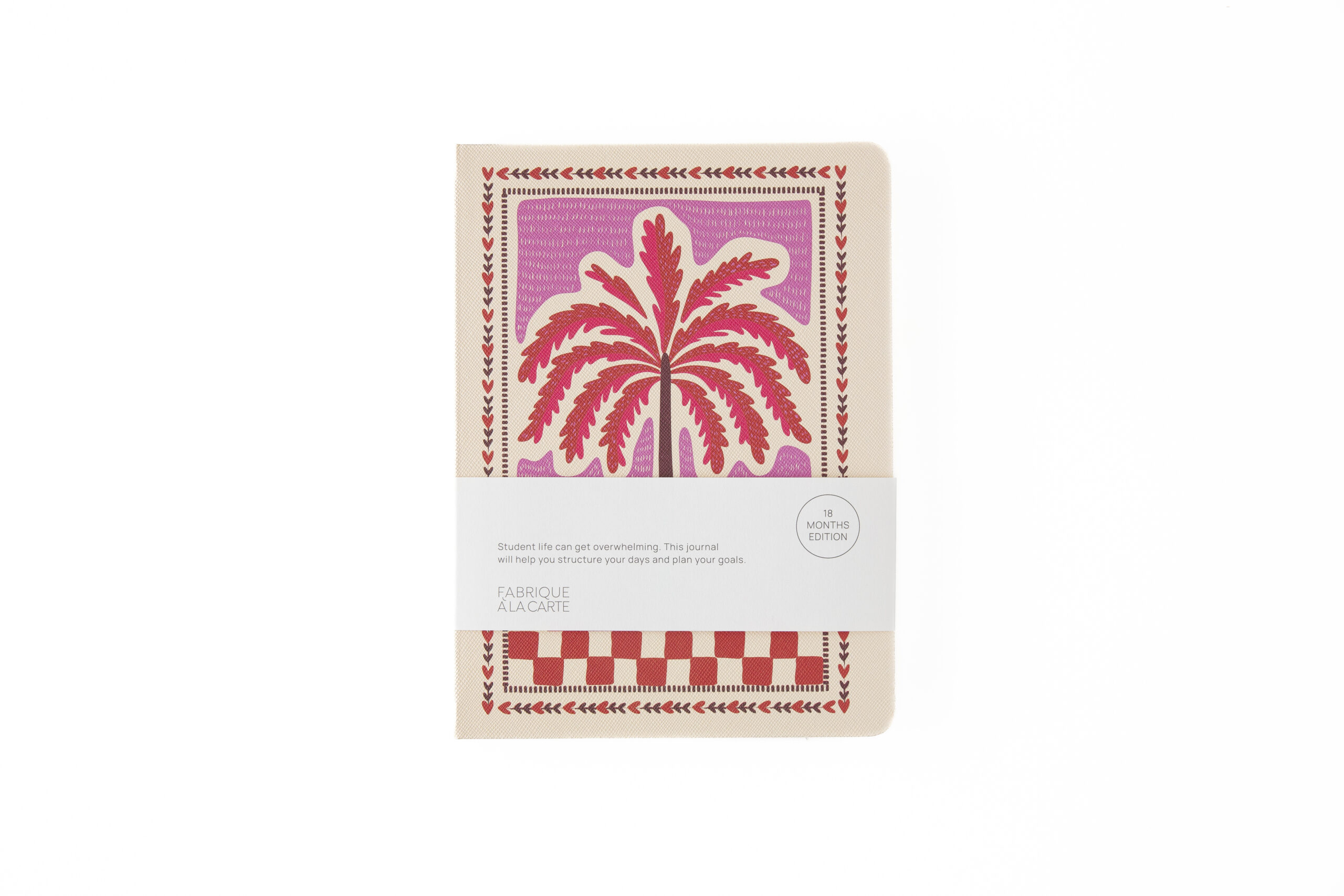 a-journal-fabrique-18-monate-sch-lerplaner-palme-pink image 1