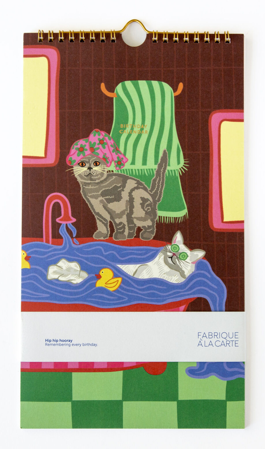 a-journal-fabrique-geburtstagskalender-katzen-ewiger-kalender image 1