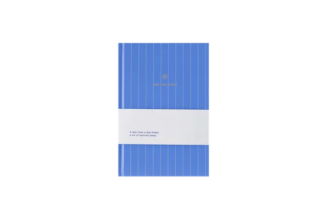 a-journal-one-line-a-day-lavender-stripes-tagebuch image 1
