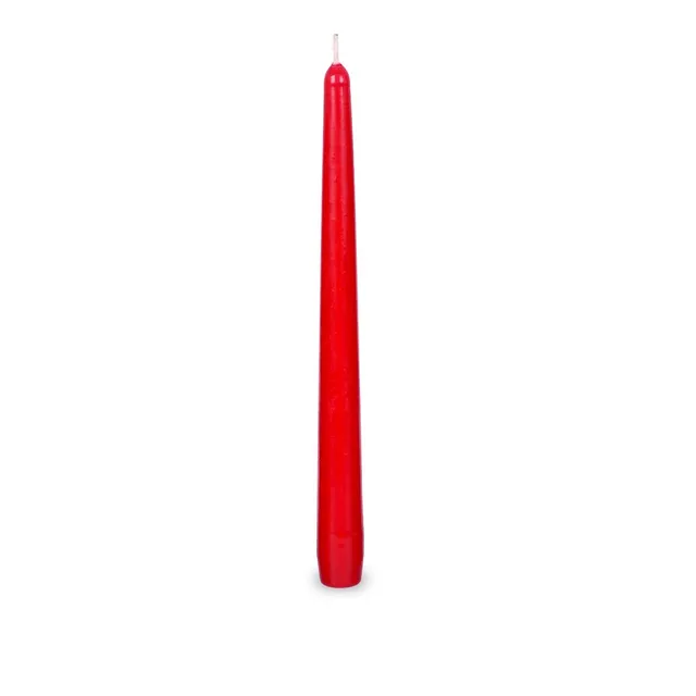 m-ller-kerzen-spitzkerze-245-mm-tafelkerze-cellophaniert image 1