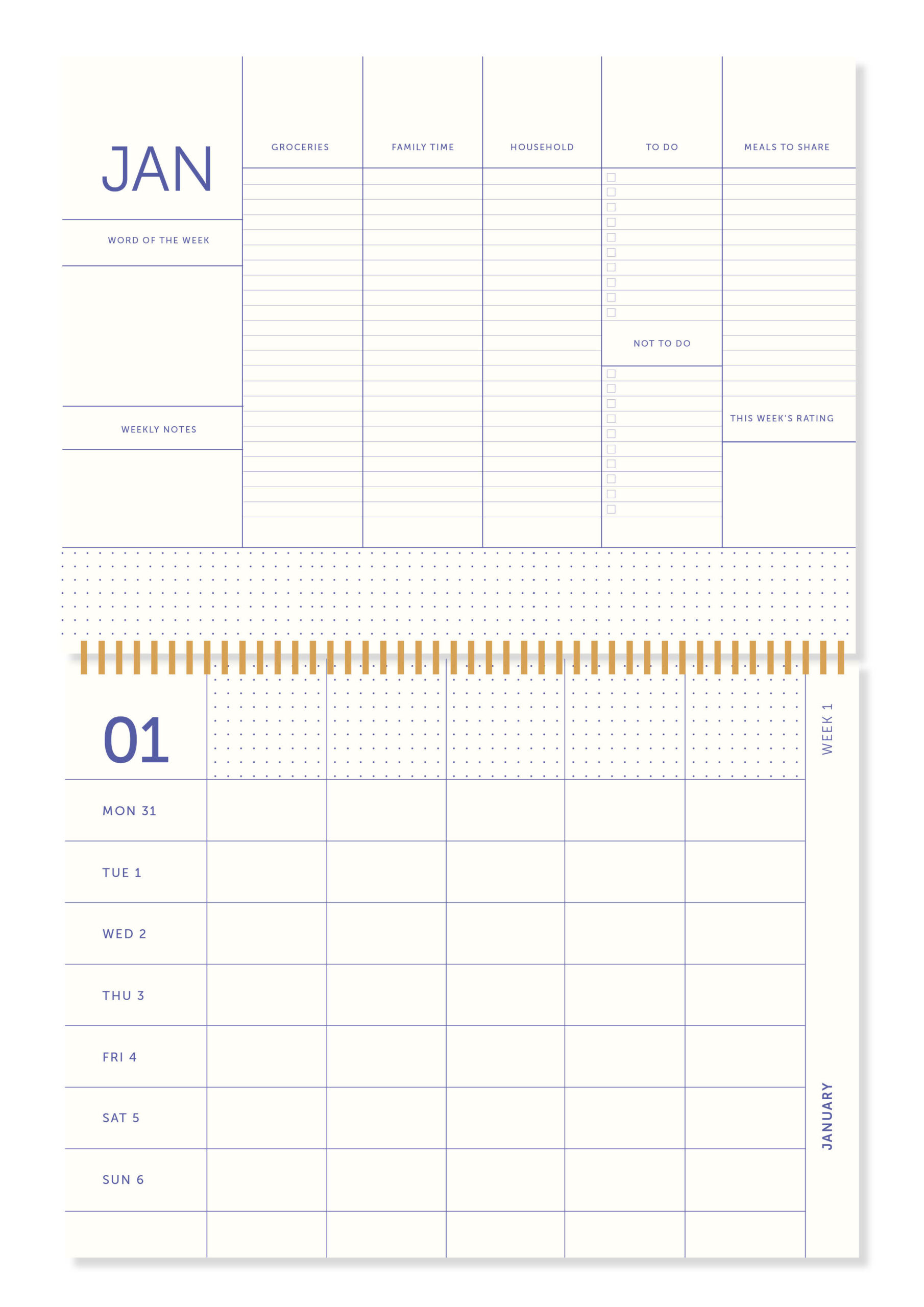 a-journal-family-planner-2023-familienkalender-lavender-blue image 1