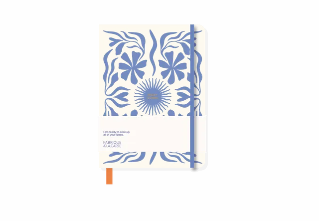 a-journal-fabrique-sun-flow-lavender-bullet-journal-gepunktet image 1