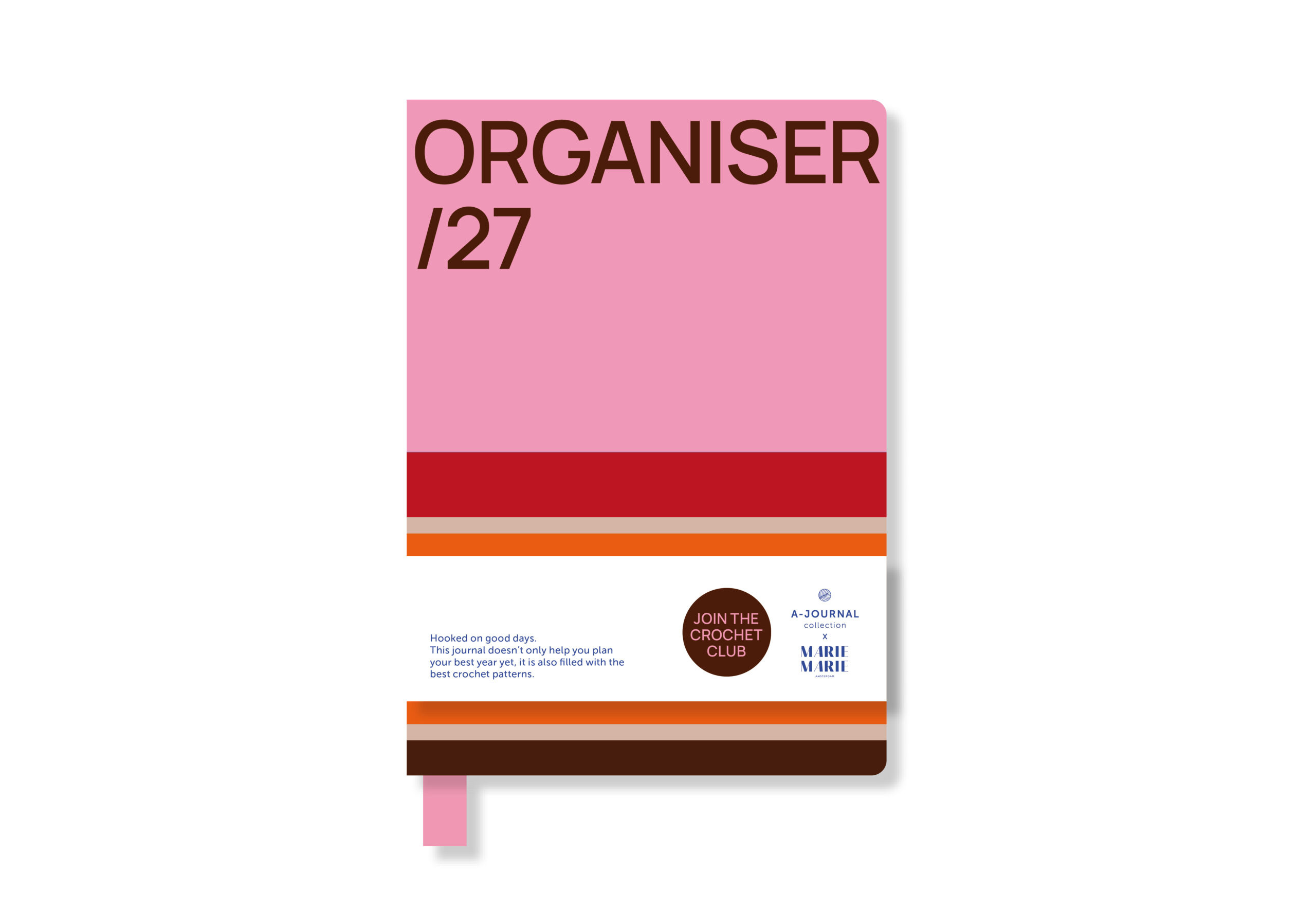 a-journal-diaries-kalender-2027-marie-marie-stripes-spiral image 1