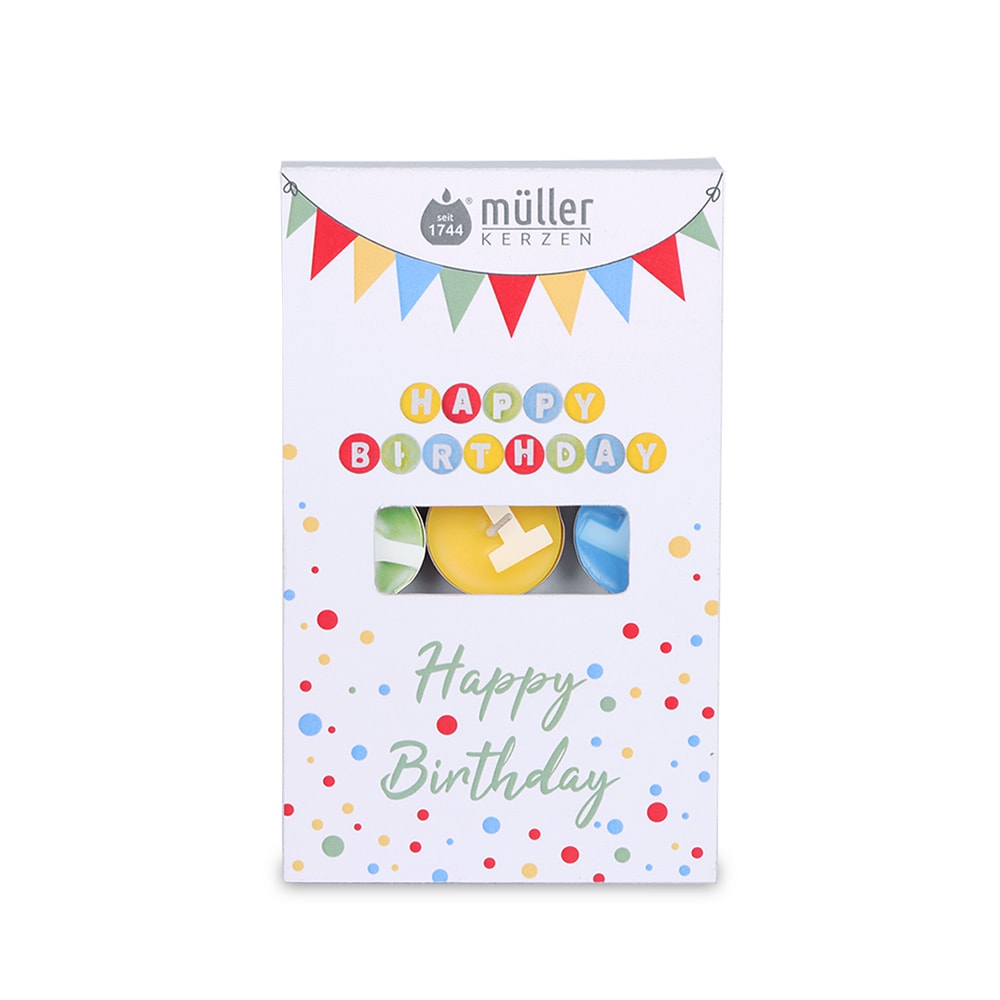 m-ller-kerzen-happy-birthday-geburtstags-lichte-13er image 1
