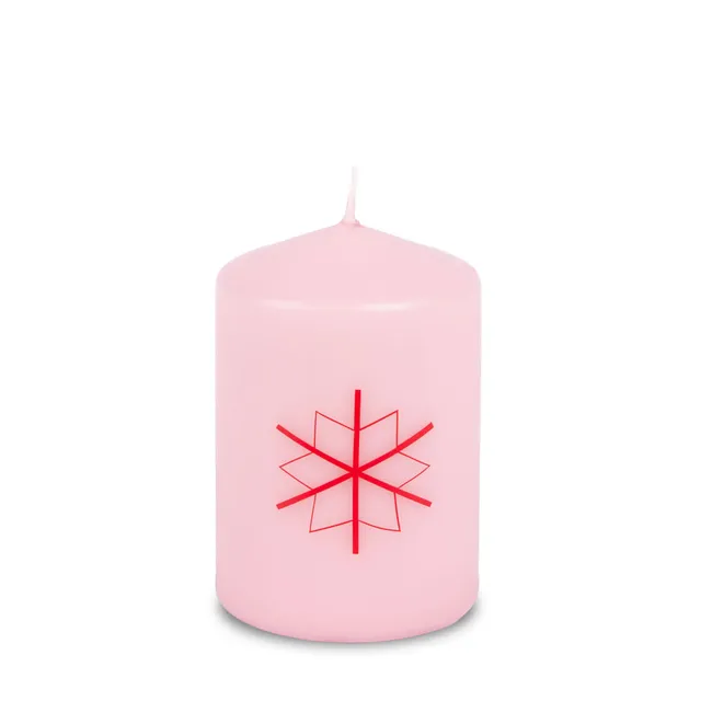 m-ller-kerzen-weihnachten-eisstern-stumpenkerze-100-68-mm image 1