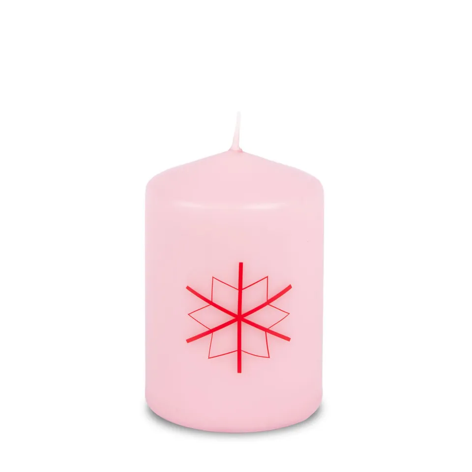 m-ller-kerzen-weihnachten-eisstern-stumpenkerze-100-68-mm image 1
