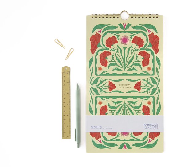 a-journal-fabrique-geburtstagskalender-poppy-ewiger-kalender image 4
