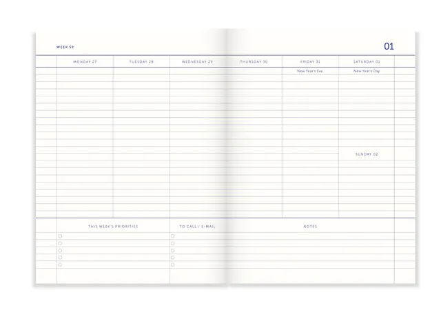 a-journal-my-journal-agenda-terminkalender-sand-beige image 1