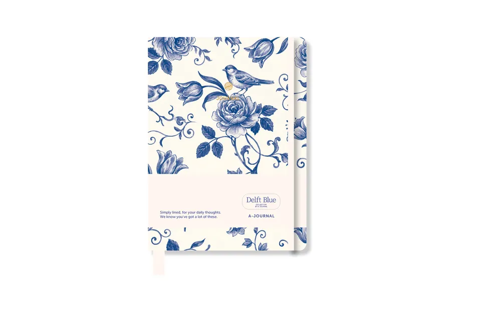 a-journal-notebooks-a5-notizbuch-delft-blue image 1