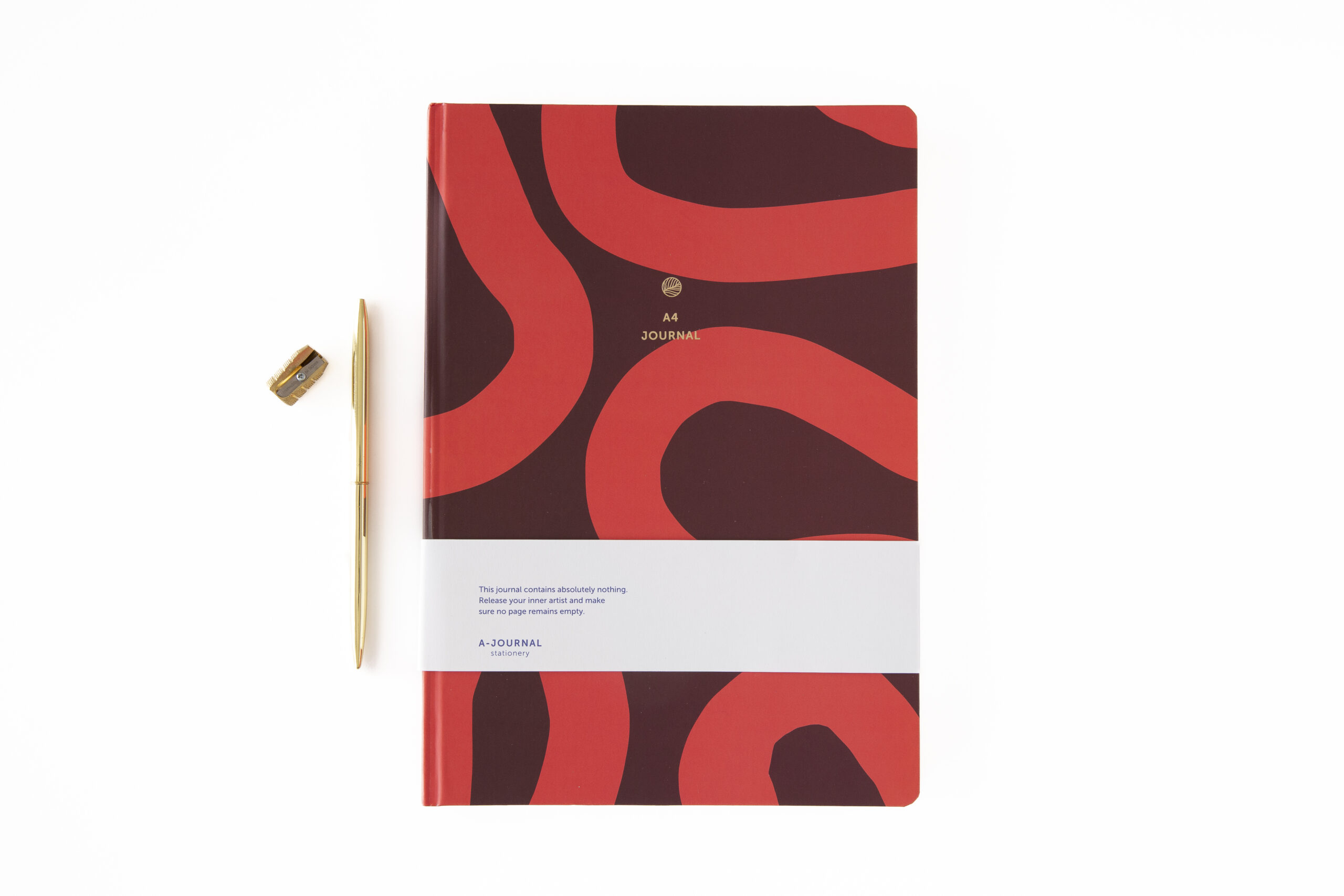 a-journal-notebooks-sketchbook-a4-flow-coral-skizzenbuch-blanko image 3