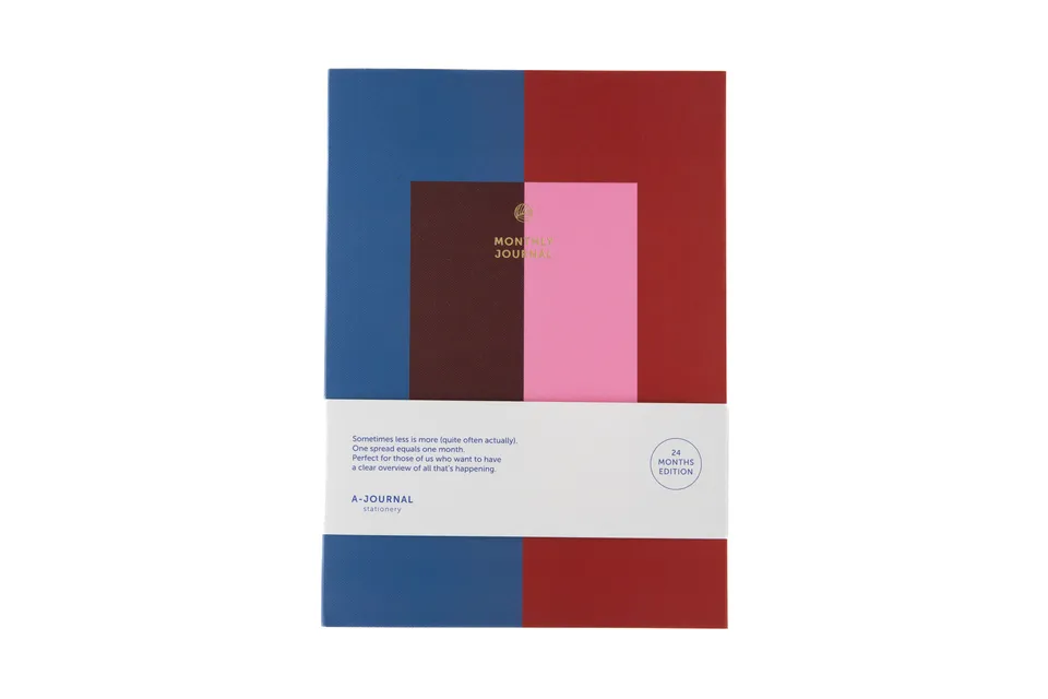 a-journal-monthly-diary-24-monate-terminkalender image 1