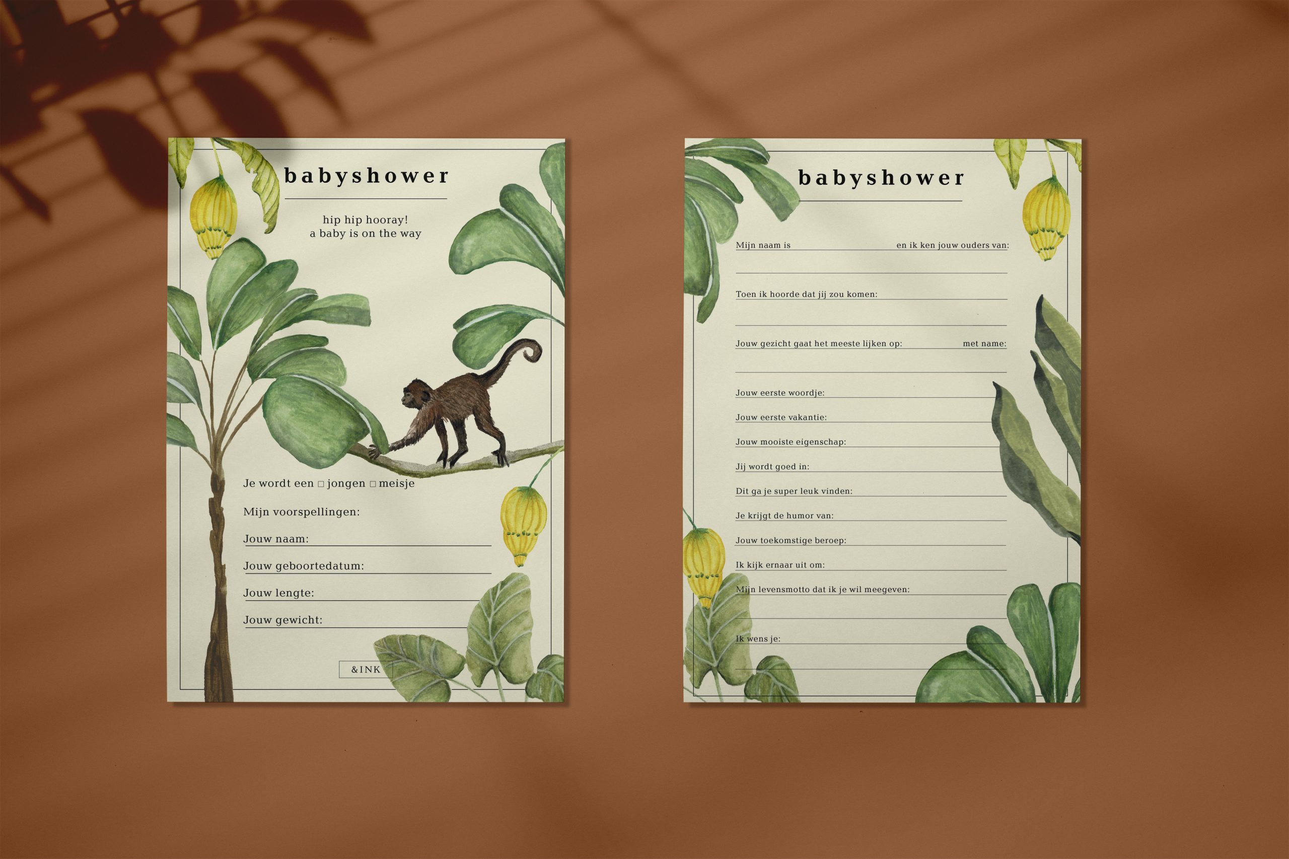 a-journal-ink-babyshower-karten-set-baby-feier image 4