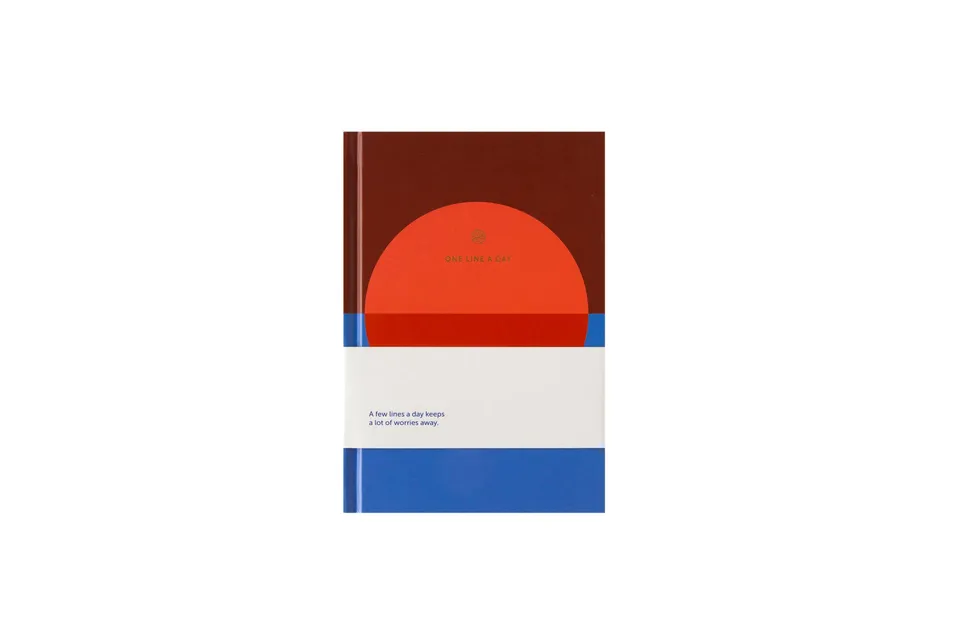 a-journal-one-line-a-day-circle-tagebuch-5-jahre image 1