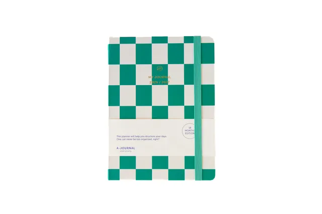 a-journal-my-journal-2026-2027-kalender-kariert-smaragdgr-n image 1