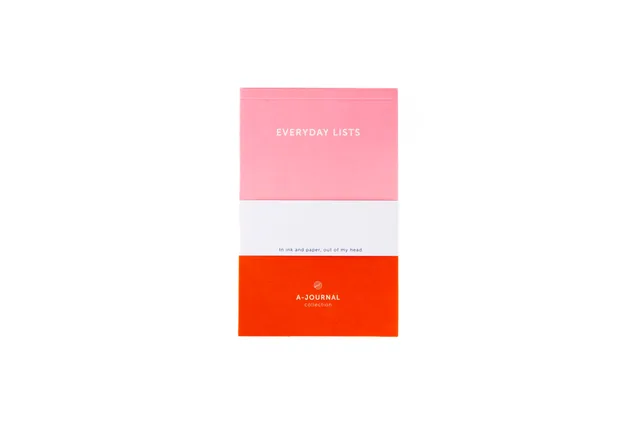 a-journal-notepad-notizblock-pink-red-rosa image 1