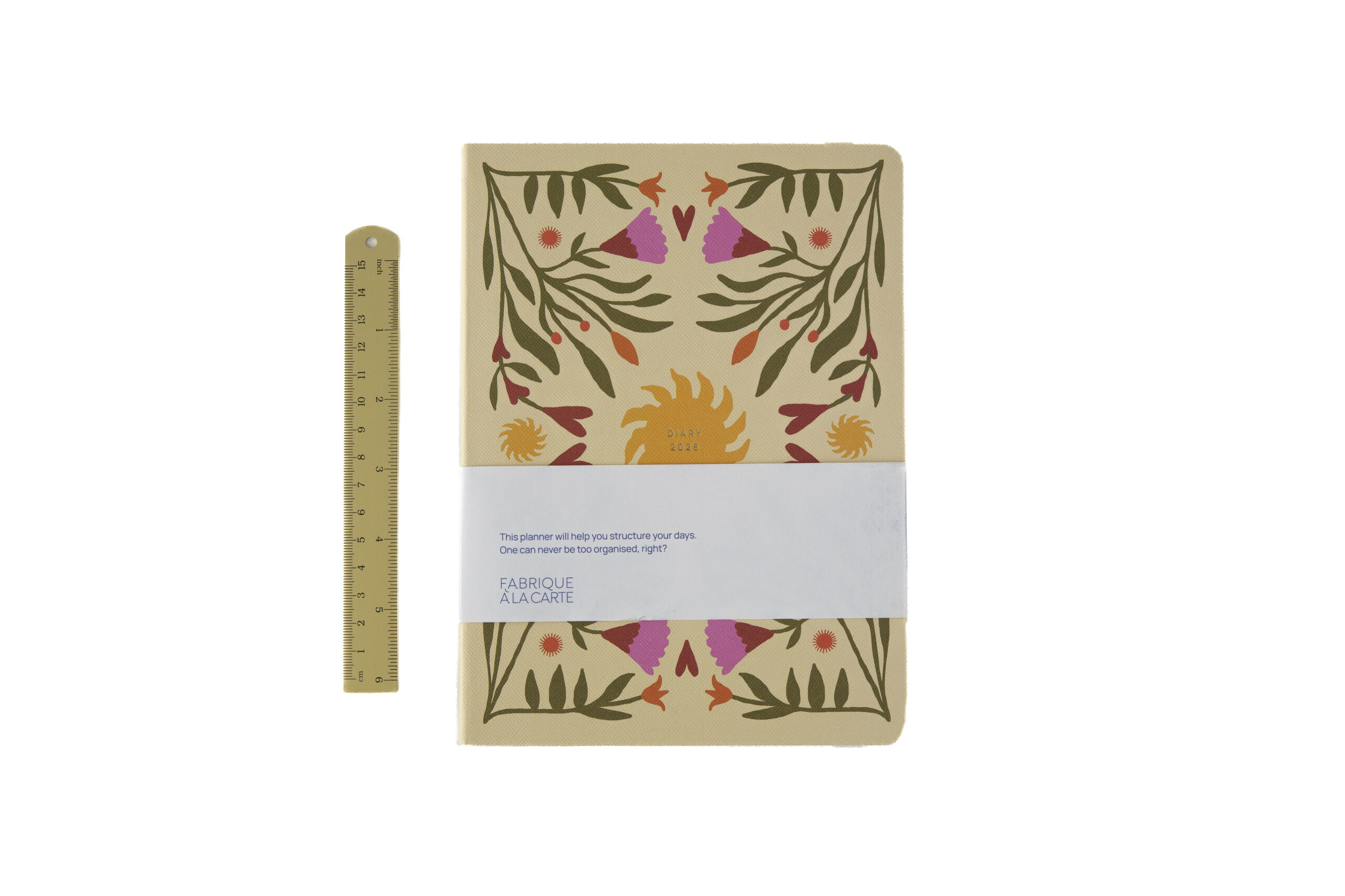 a-journal-fabrique-diary-2026-terminkalender-sun-beige image 4