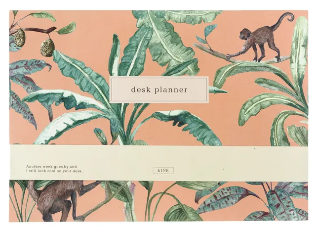 a-journal-ink-deskplanner-schreibtischplaner-papier image 1