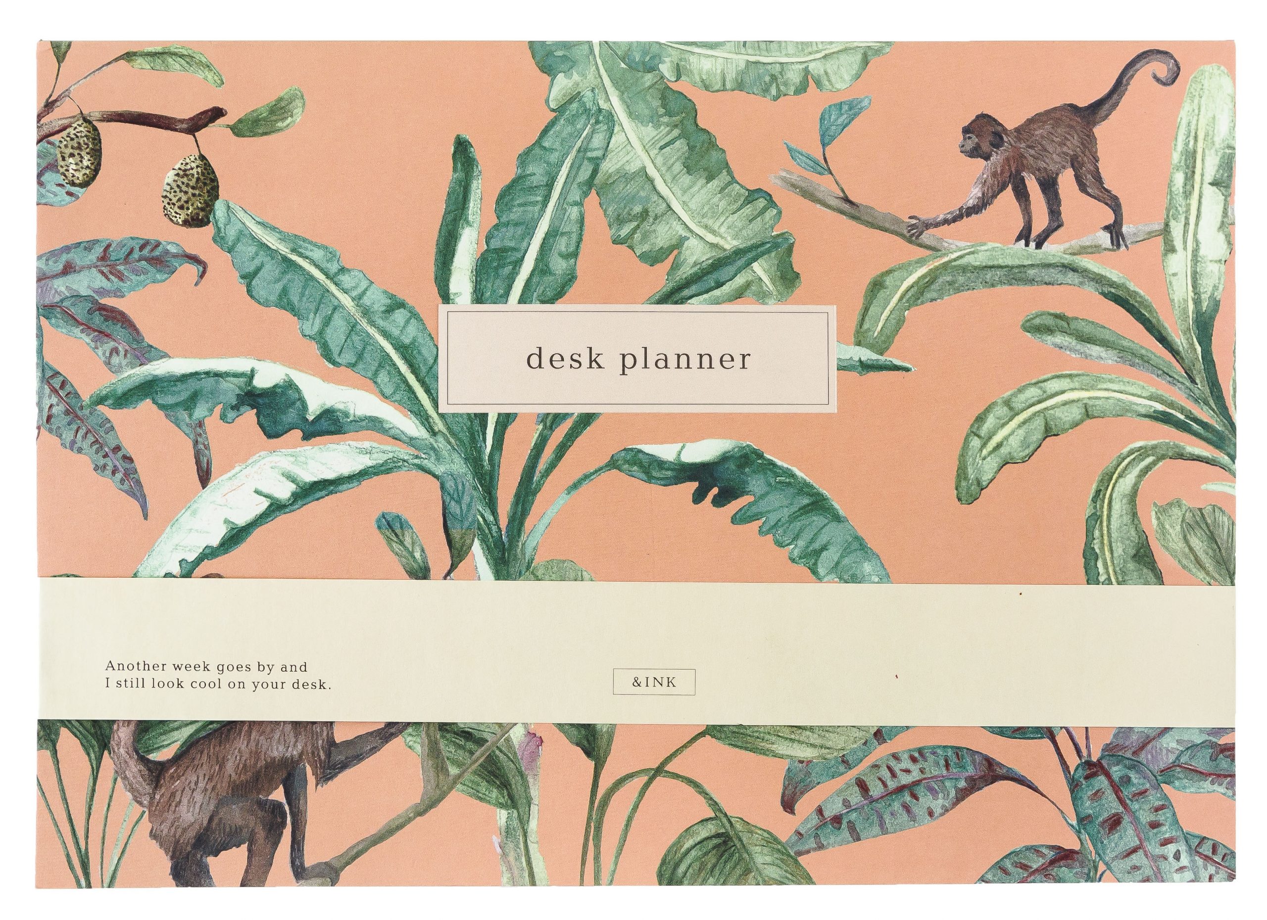 a-journal-ink-deskplanner-schreibtischplaner-papier image 1