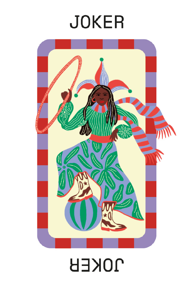 a-journal-fabrique-playing-cards-stripes-red-pink-karten image 4