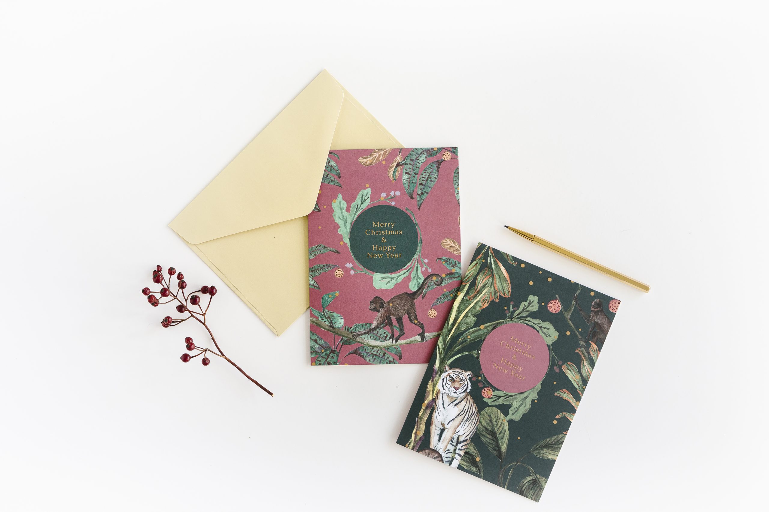 a-journal-ink-christmas-cards-weihnachtskarten-10er-set image 3