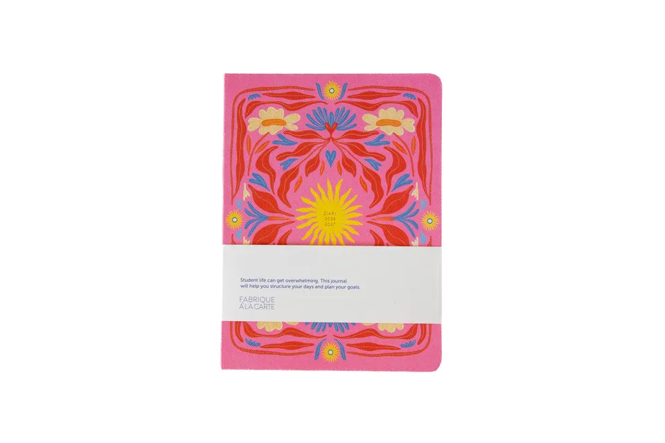 a-journal-fabrique-schulkalender-2026-2027-sun-pink-rosa image 1