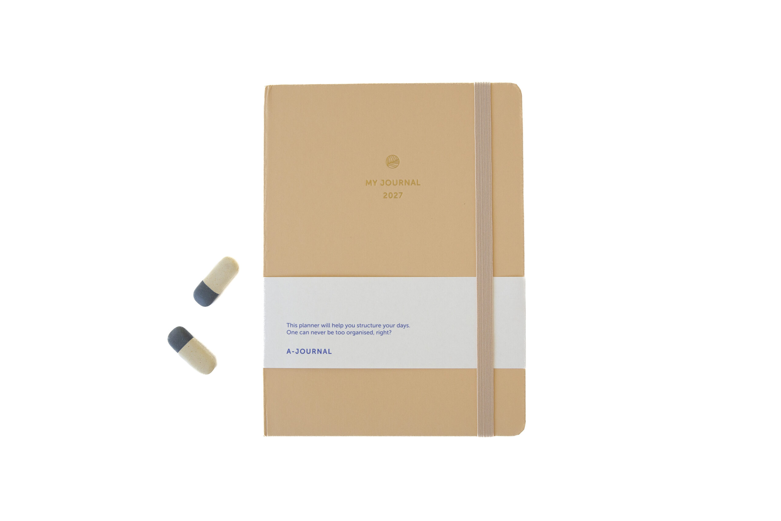 a-journal-my-journal-diary-2027-beige-tagebuch image 4