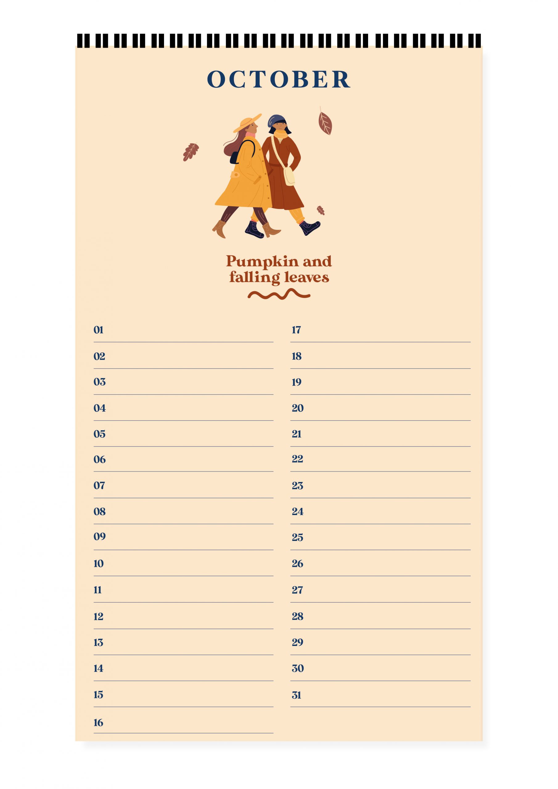 a-journal-fabrique-geburtstagskalender-peaches-pfirsich image 2