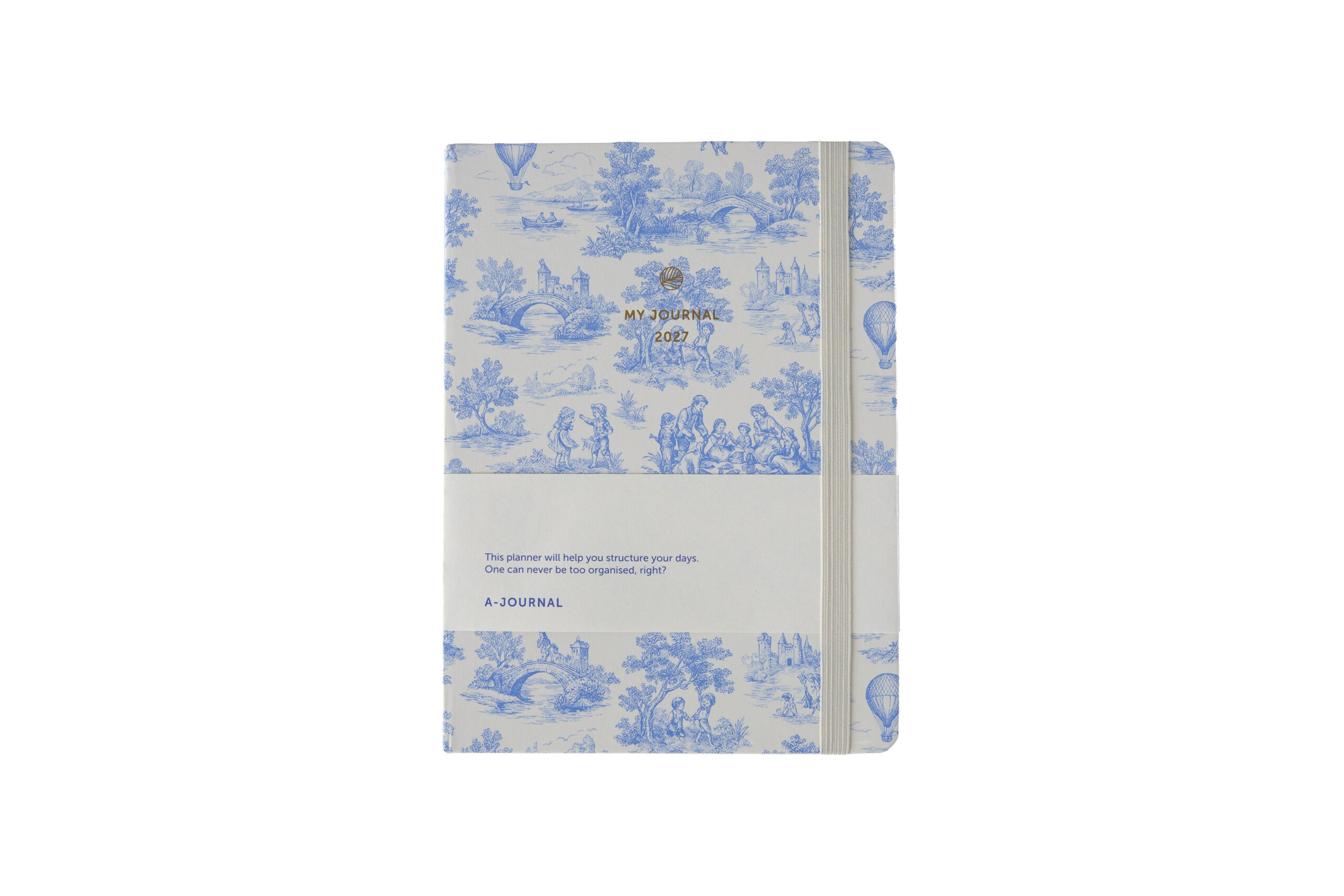 my-journal-diary-2027-delft-blue-tagebuch-kalender image 1