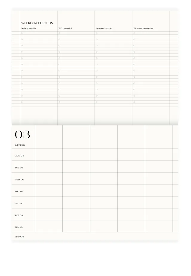 a-journal-ink-family-planner-2024-birds-familienplaner image 1