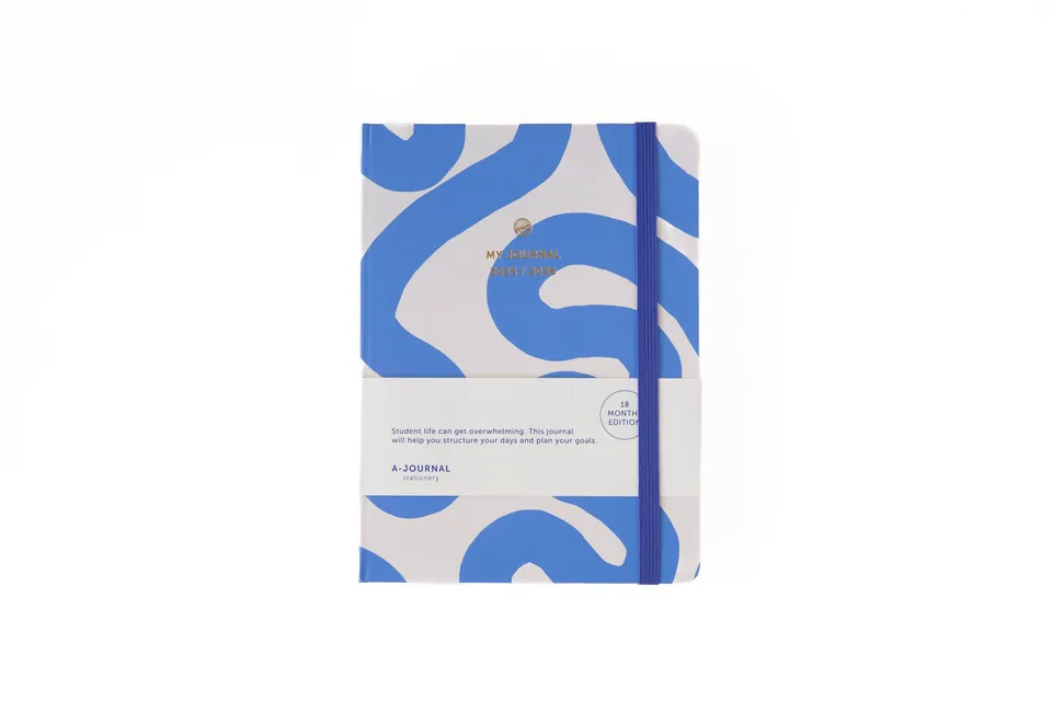 a-journal-my-journal-schulkalender-2025-2026-flow-blue-18-monate image 1