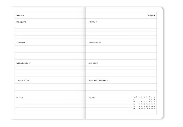 a-journal-fabrique-diary-2024-painted-terminkalender-bunt image 1