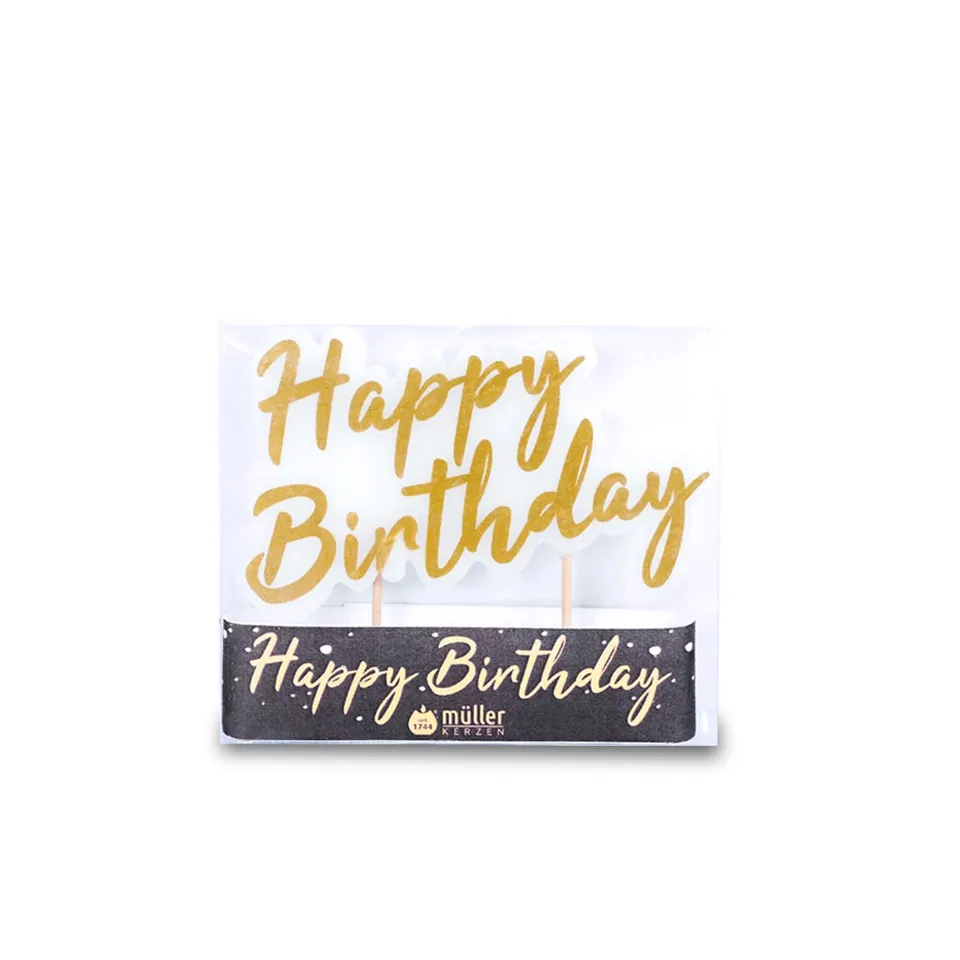 m-ller-kerzen-happy-birthday-tortenstecker-geburtstag image 1